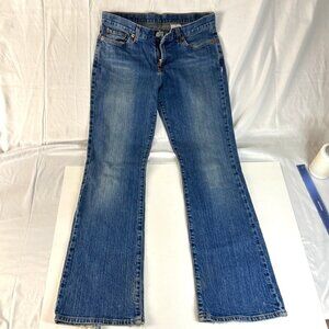 Lucky Brand Dungarees By Gene Montesano Size 29 Mid Rise Flare Jeans